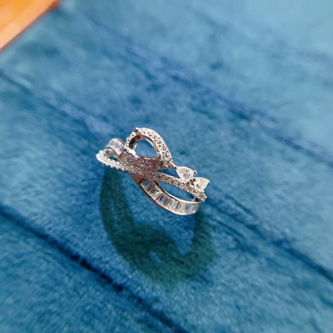 18K 골드 도금 4mm * 6mm 배 컷 보석 반지  - Supplier Wedding 리뷰 및 가격
