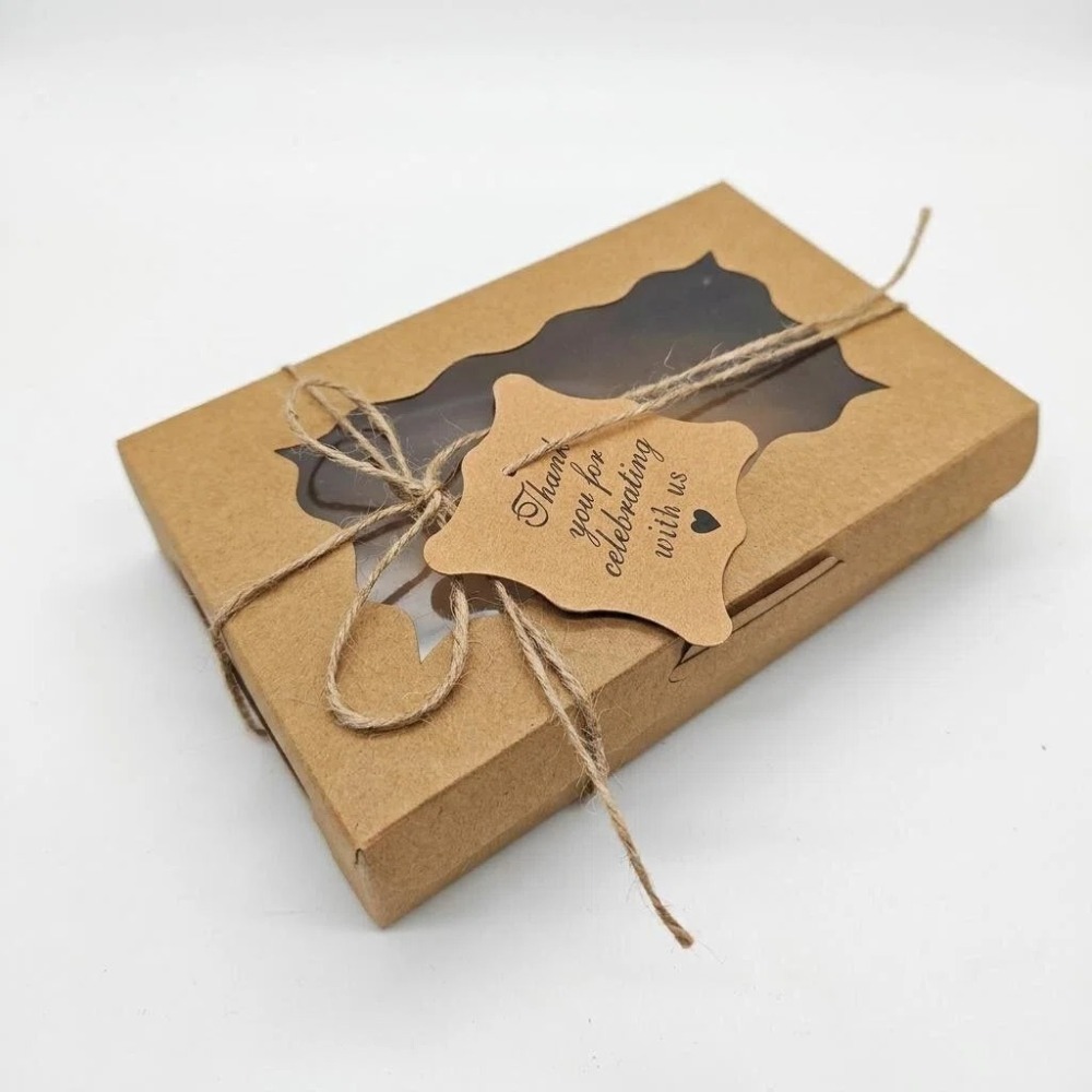 10Pcs 크래프트 종이 케이크 사탕 상자 직사각형 오 - Good Supply Wedding Cake 리뷰 및 가격