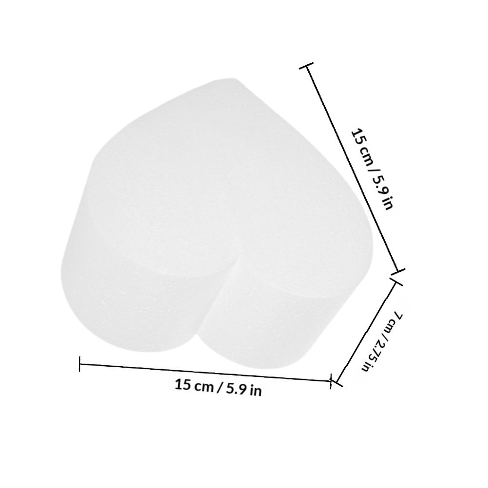 4Pcs 하트 폼 케이크 더미 케이크 장식 연습 디스플 - Wedding Supply Decor 리뷰 및 가격