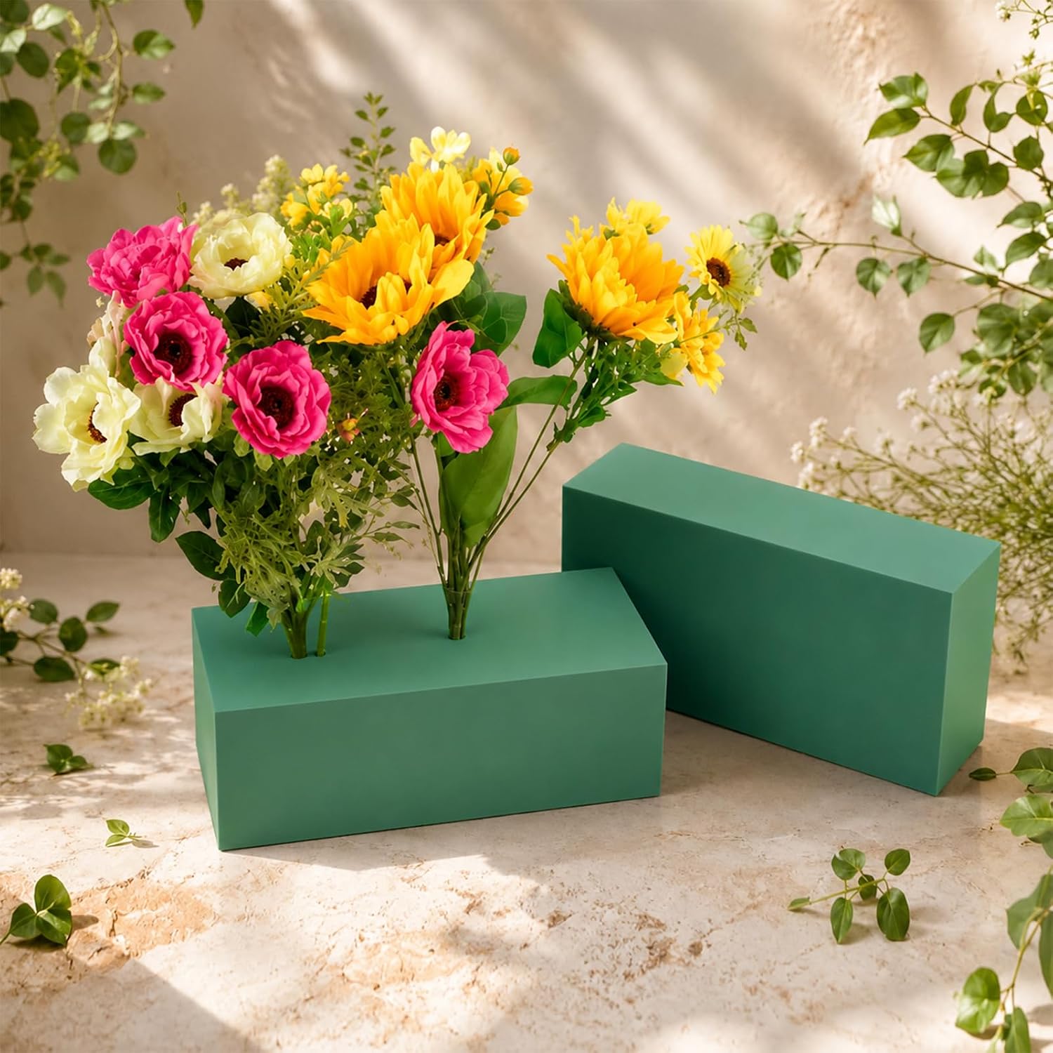 꽃꽂이용 스펀지 블록, 생화용, 건조 및 습윤 상태 모 - Wedding Supply Decor 리뷰 및 가격