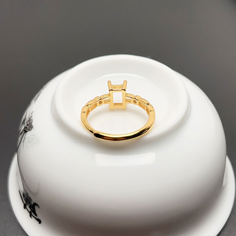 직사각형 보석 링 설정, 18K 금도금 925 링 설정 - Supplier Wedding 리뷰 및 가격
